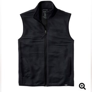 L.L. Bean Dark Gray Ribbed Vest